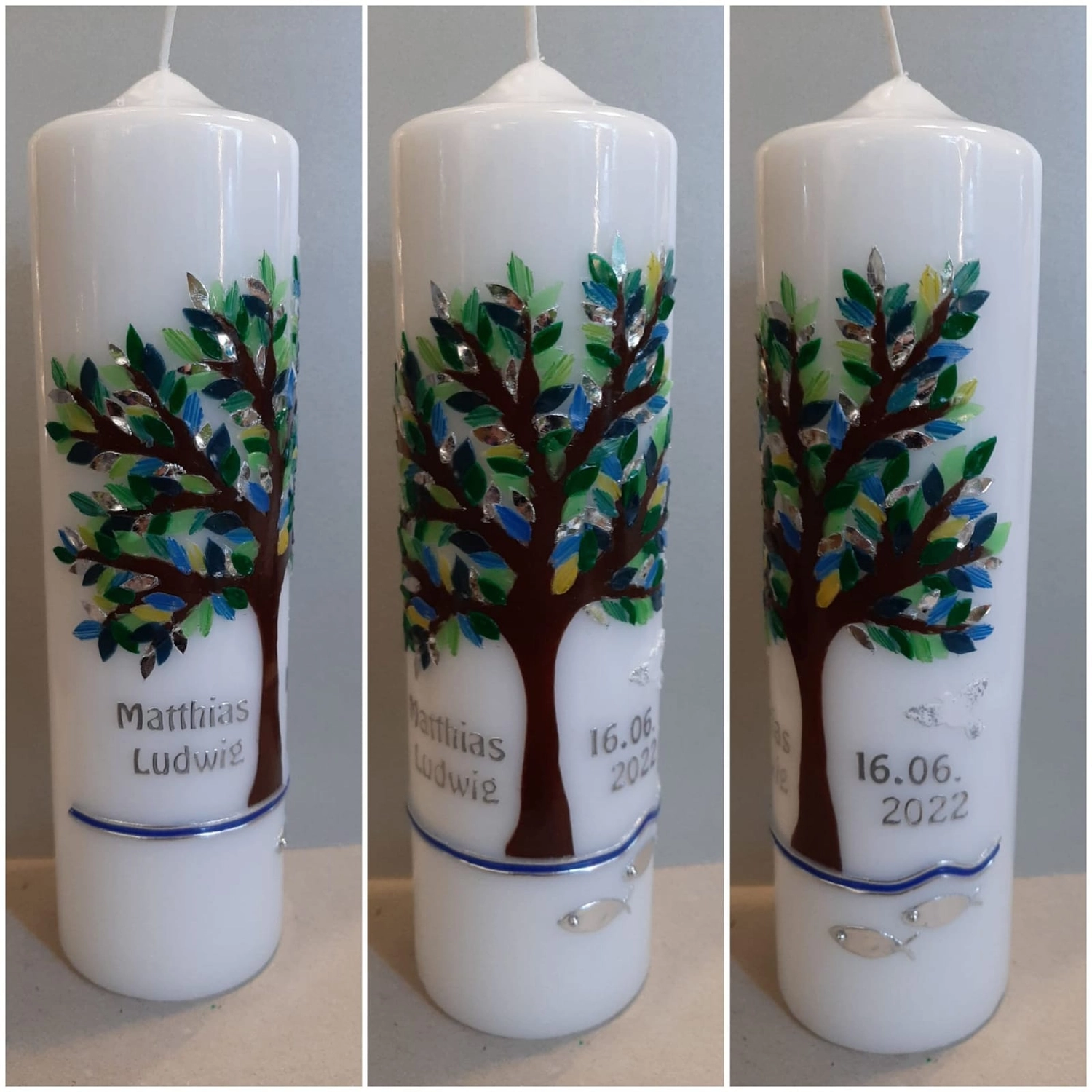 Christine E. Birndorfer - Kreativität, Handwerk & regionale Kunst - Taufkerzen