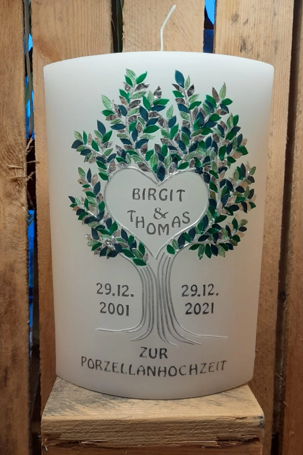 Christine E. Birndorfer - Kreativität, Handwerk & regionale Kunst - Hochzeitskerzen