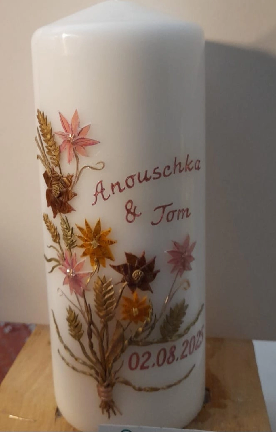 Christine E. Birndorfer - Kreativität, Handwerk & regionale Kunst - Hochzeitskerzen